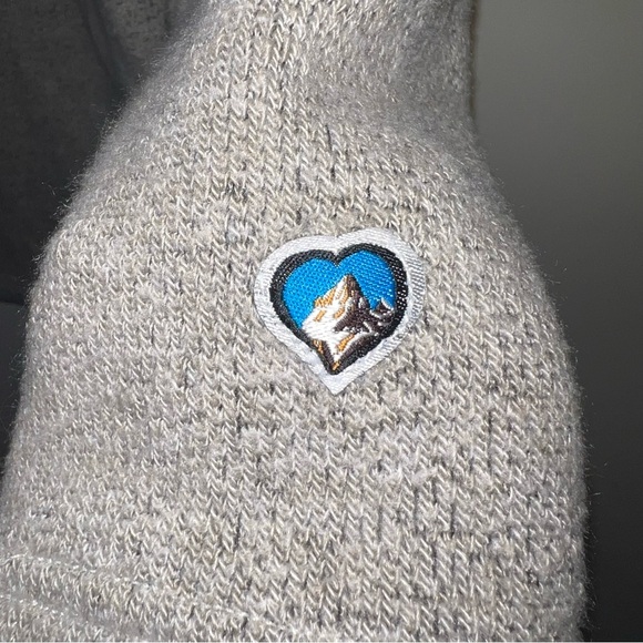 KÜHL Gray Sherpa Lined Quarter Zip Fleece Pullover Medium - Picture 6 of 15